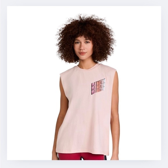 P.E Nation Tops - P.E. Nation Sleeveless Pink Active Top